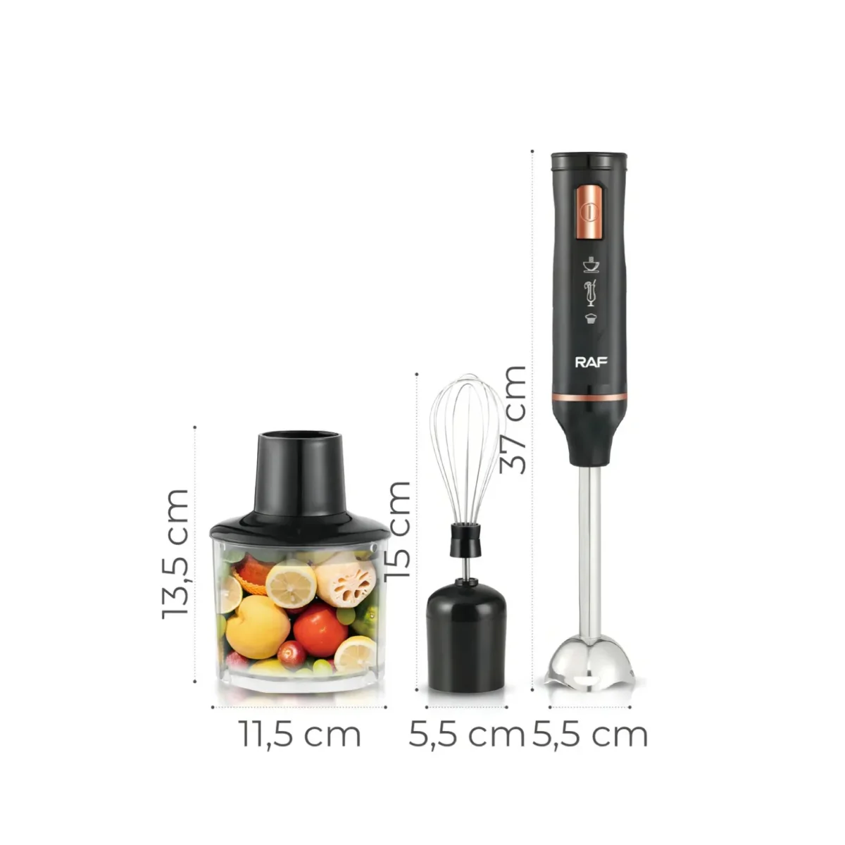 Mixer 4 en 1 Raf 700ml 400W - Imagen 2