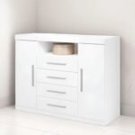 Cómoda 4 cajones y 2 puertas - Imagen 2