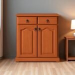 Cómoda de Madera con Puerta 80x45cm - Imagen 3