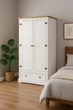 Ropero 2/P De Madera Mexicano