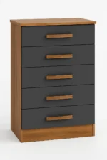 Comoda 5 Cajones MDF - Imagen 2